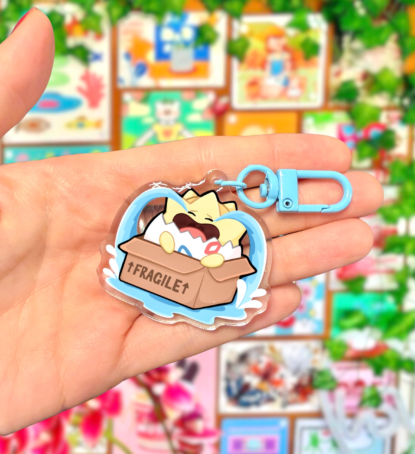 Fragile Togepi - Keyring