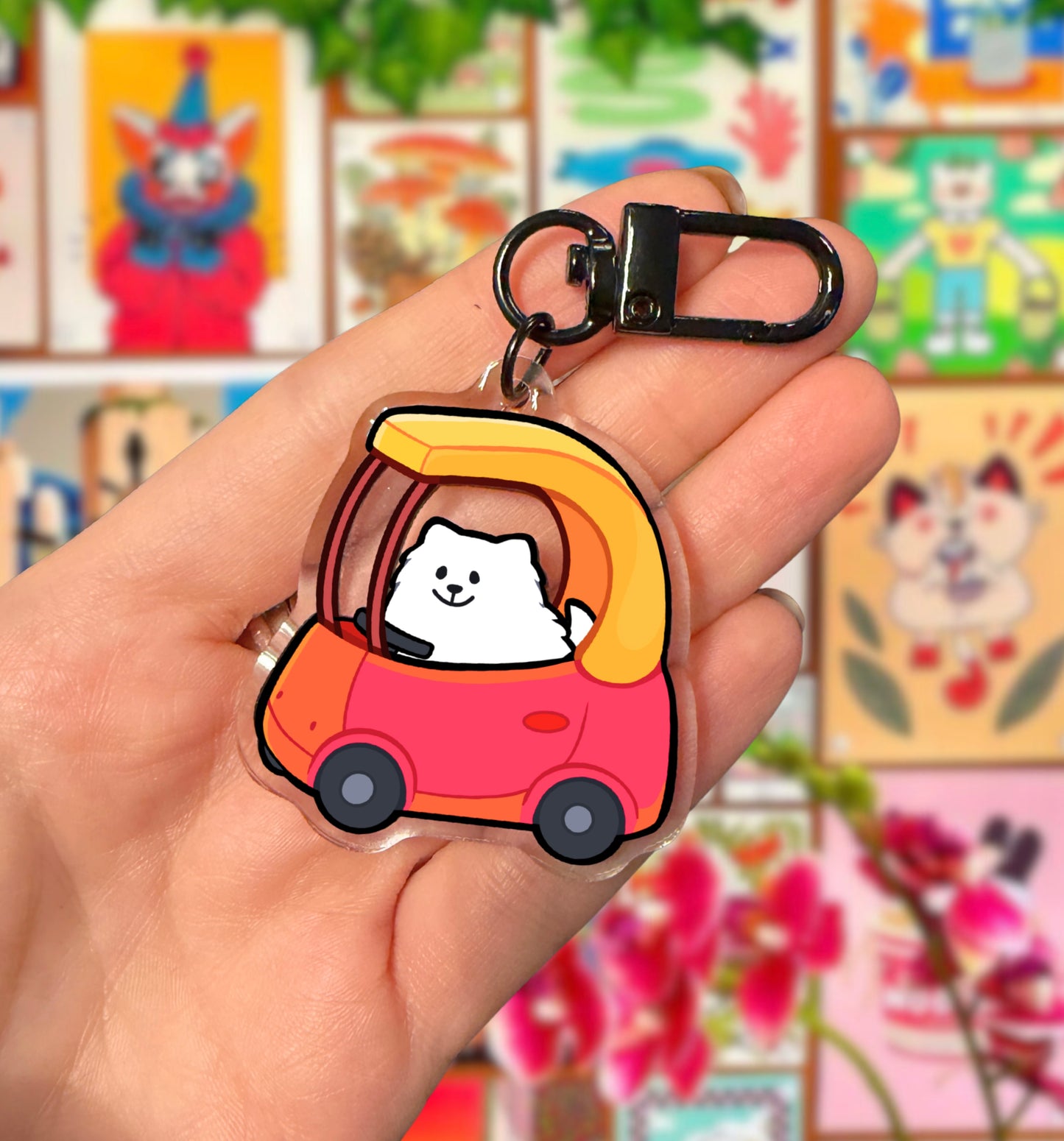 Annoying Dog - Keyring