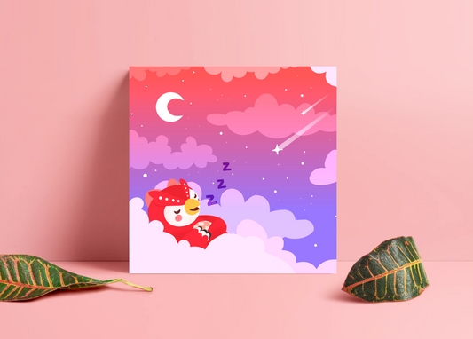 Celeste - Animal Crossing Art Print