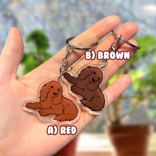Dog Keyring - Springer Spaniel