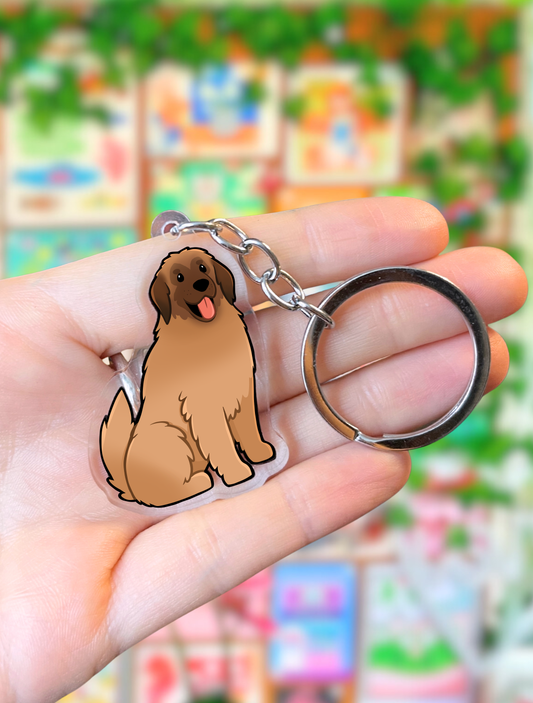 Dog Keyring - Leonberger