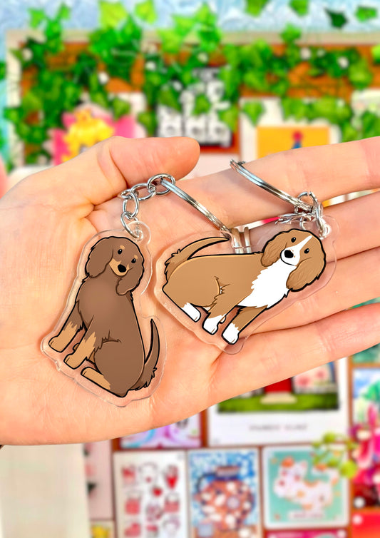 Dog Keyring - Working Cocker Spaniel