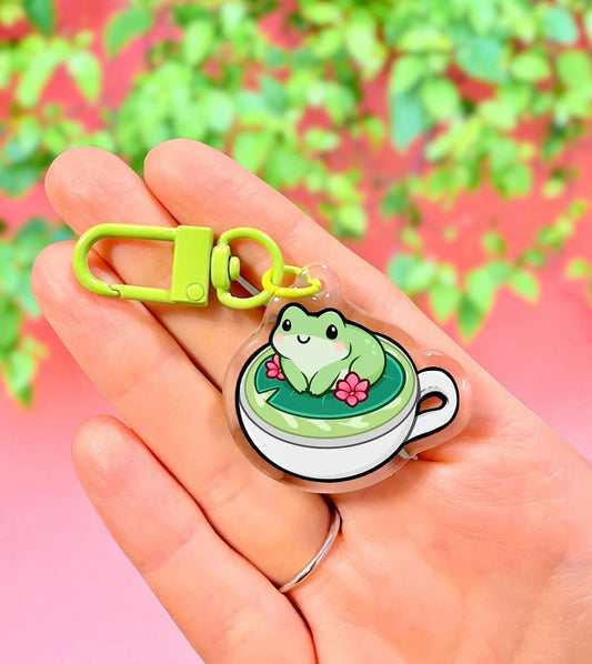 Frog Matcha - Keyring