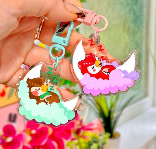 Celeste / Bathers - Keyring