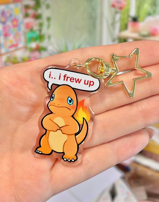 Charmander (He Frew Up) - Keyring
