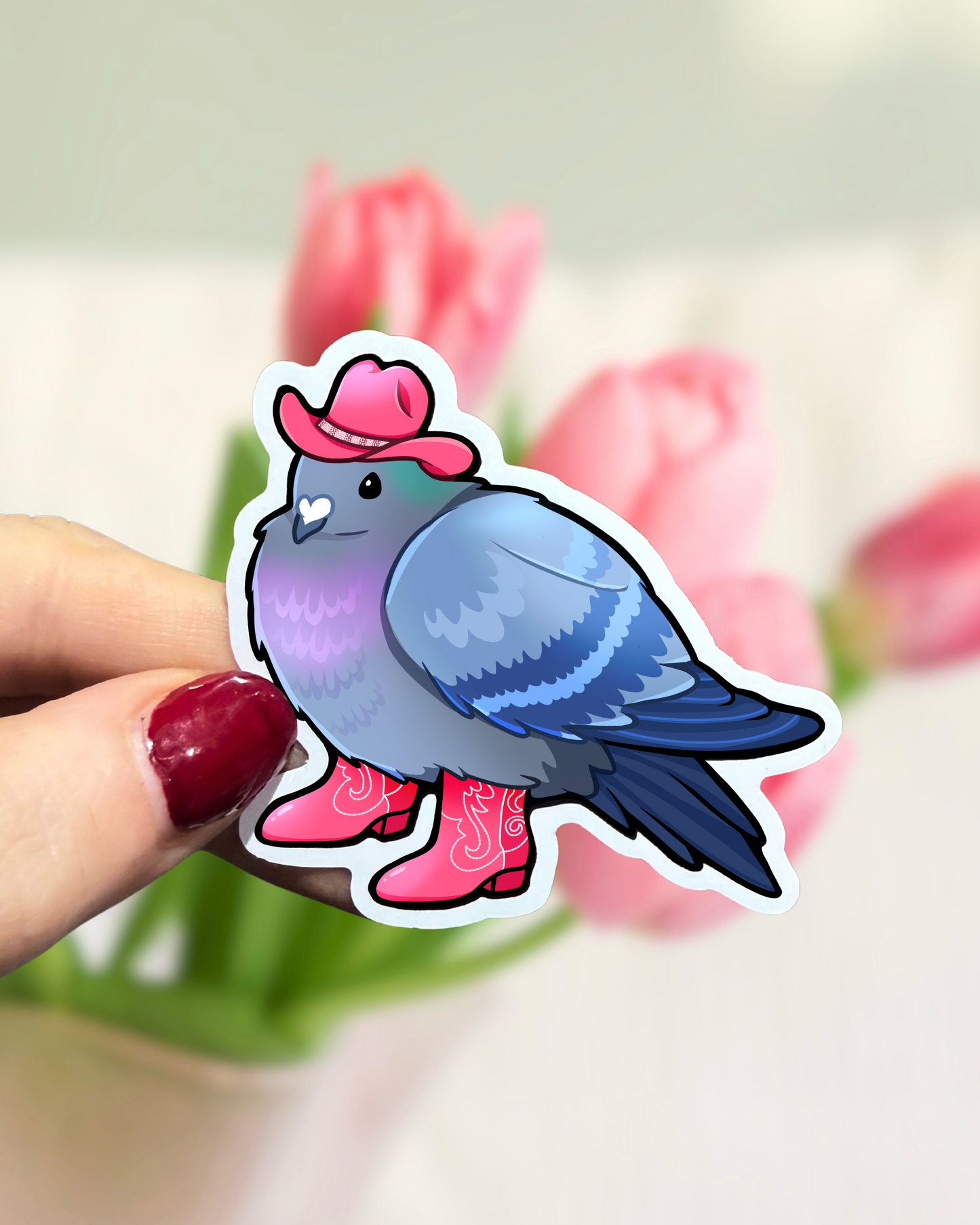 Pigeon Rodeo - Single Sticker