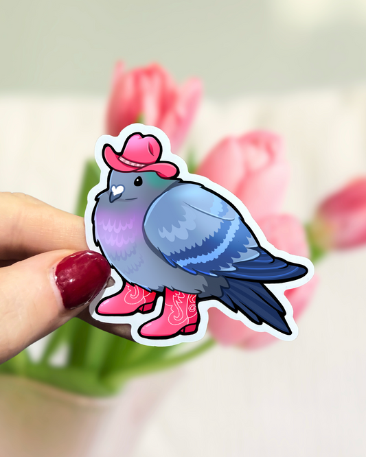 Pigeon Rodeo - Single Sticker