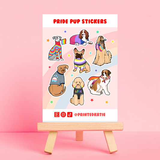 Pride Pups - Sticker Sheet