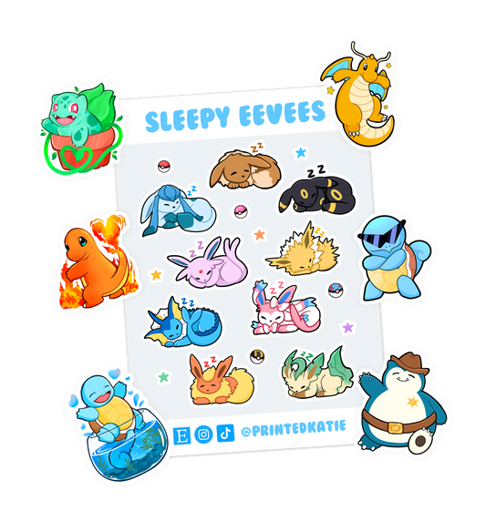 Pokemon Stickers Bundle (Save over 30%)